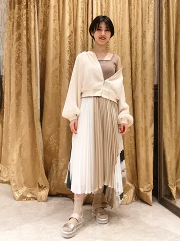 GRACE CONTINENTAL A.FUKUDA コーディネート画像