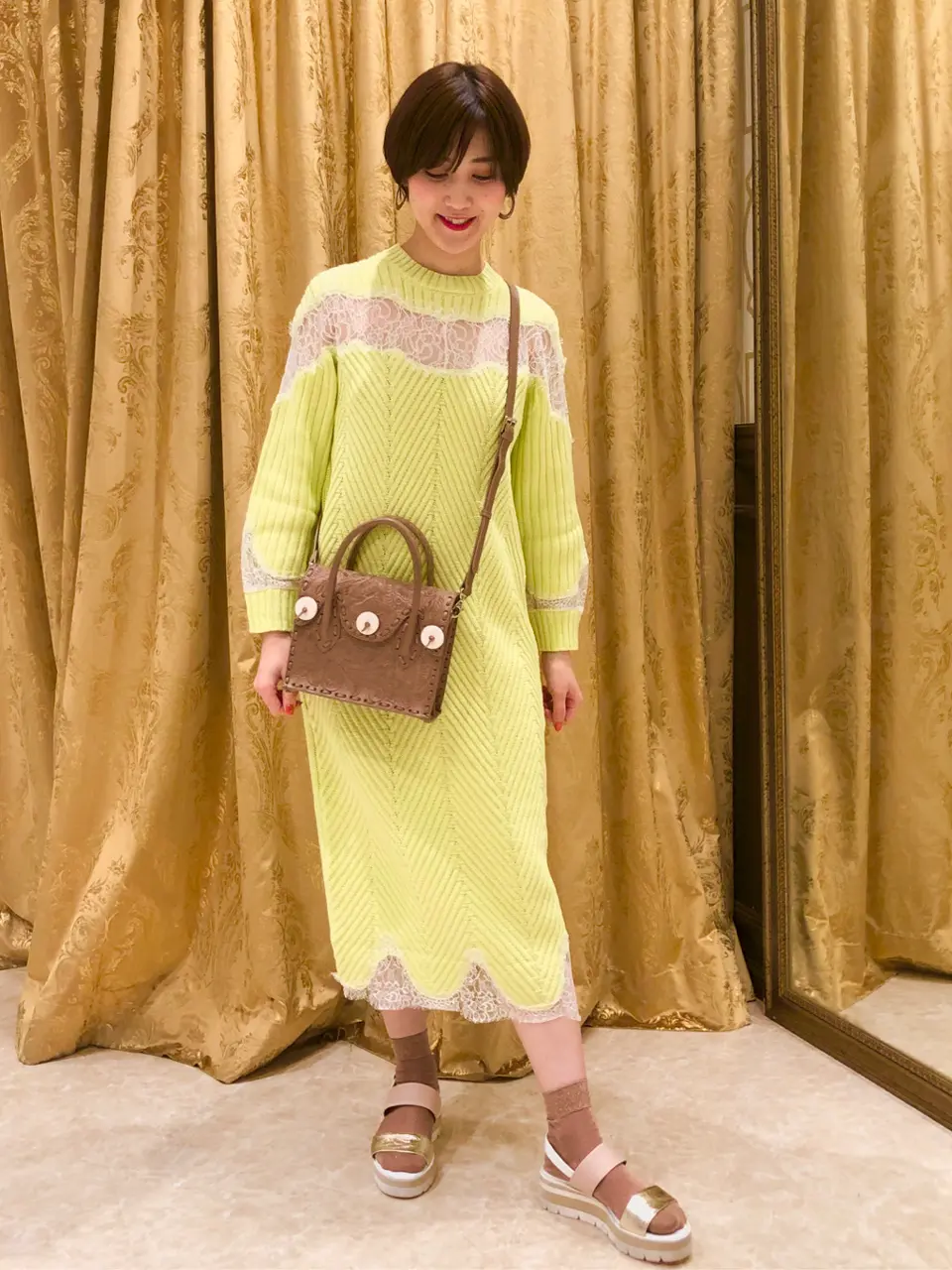 GRACE CONTINENTAL A.FUKUDA コーディネート画像