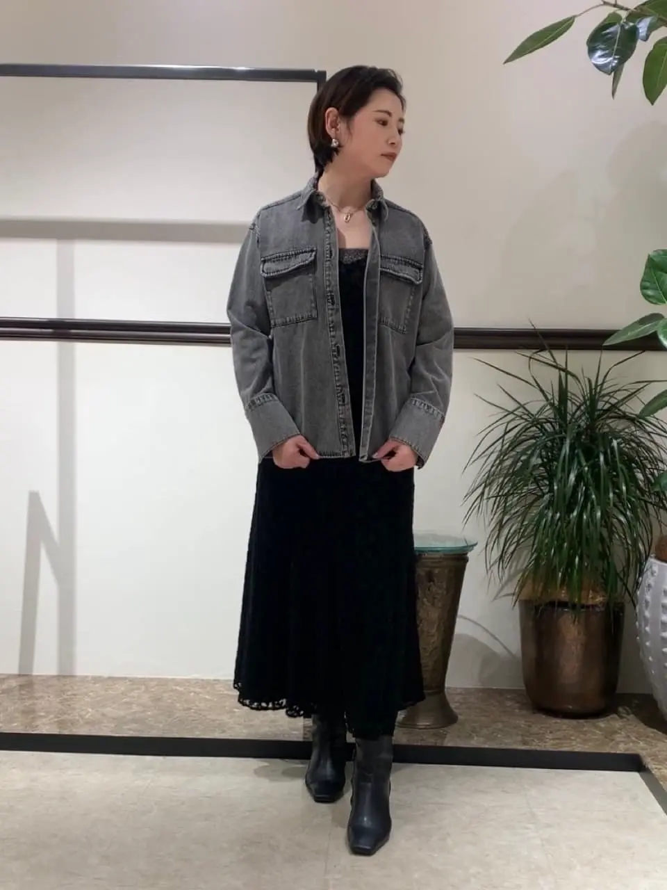 GRACE CONTINENTAL N.YURI コーディネート画像