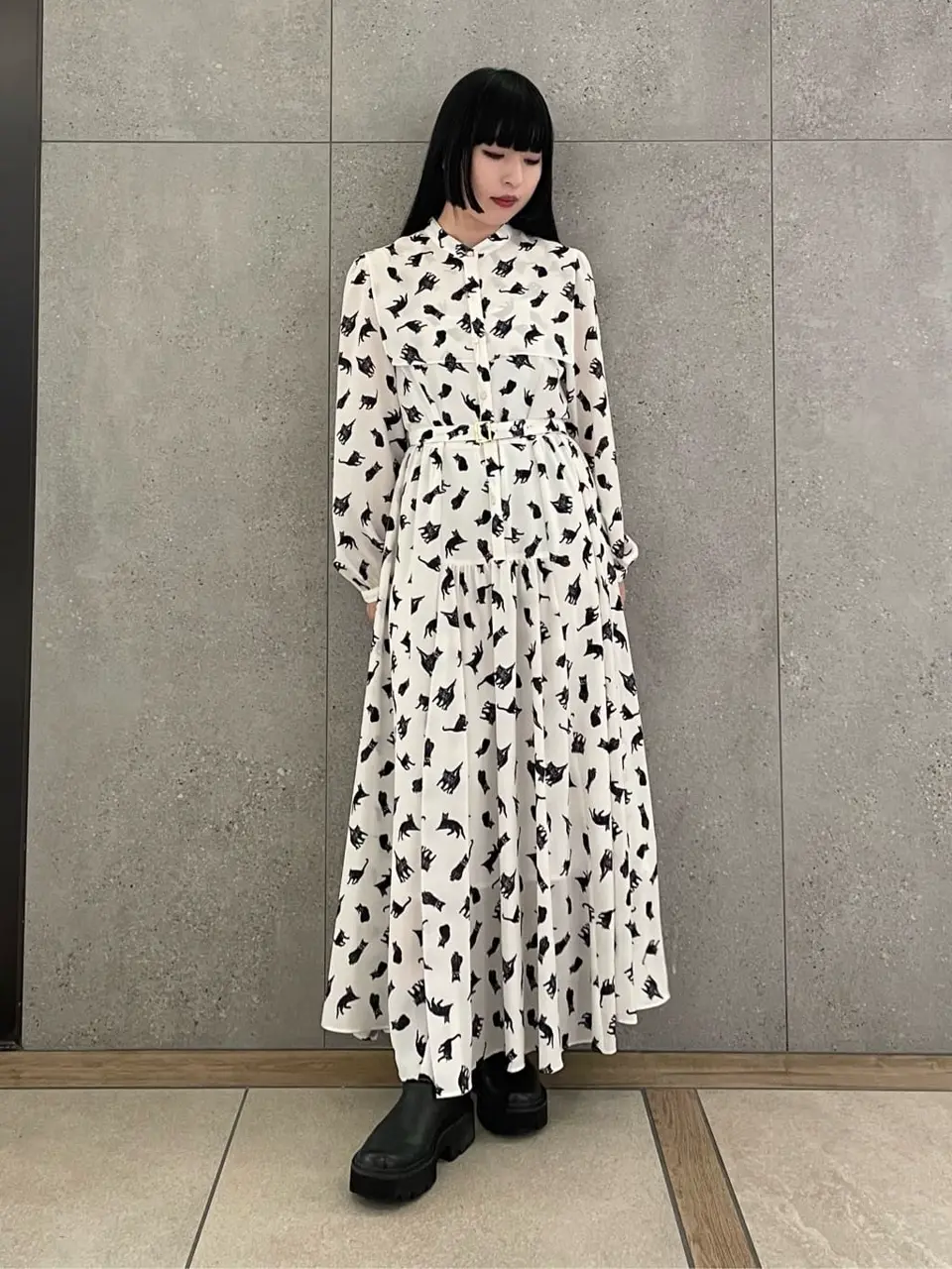 GRACE CONTINENTAL 清水　杏梨 コーディネート画像