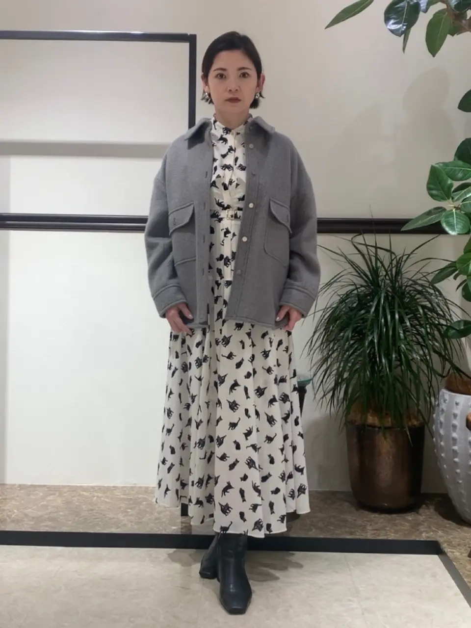 GRACE CONTINENTAL N.YURI コーディネート画像