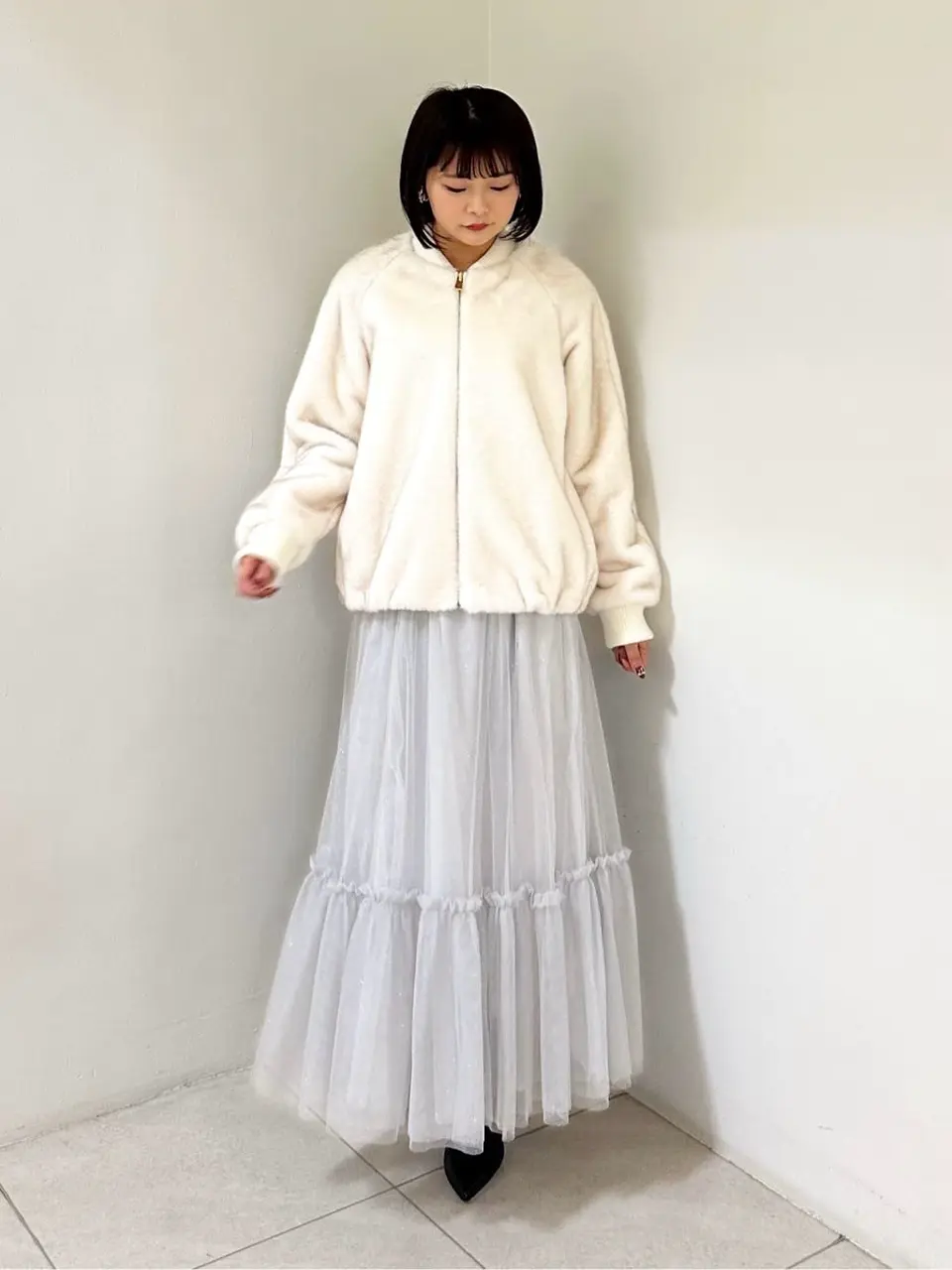 GRACE CONTINENTAL MORITA AI コーディネート画像