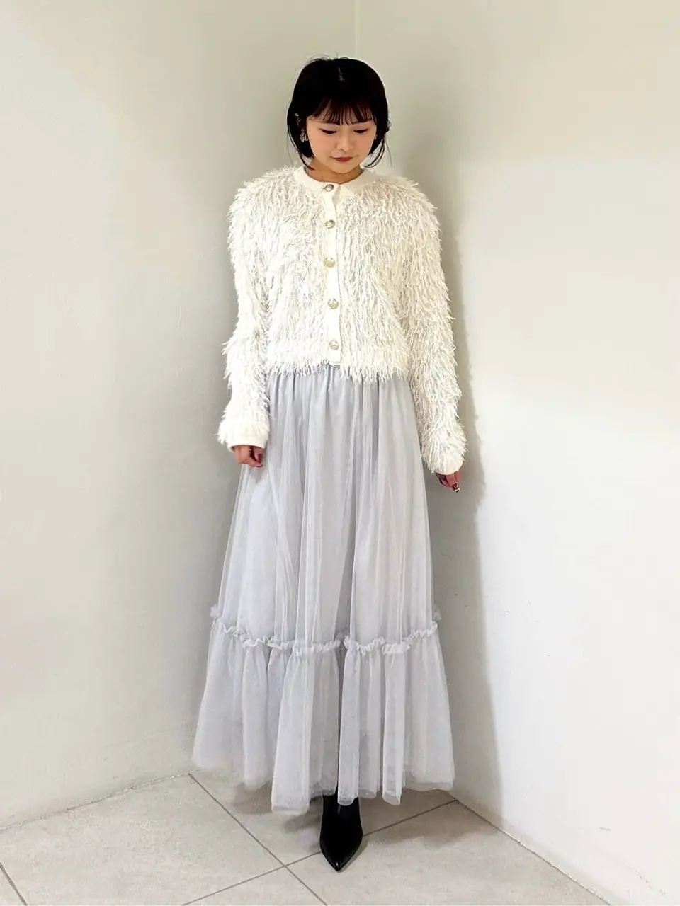 GRACE CONTINENTAL MORITA AI コーディネート画像