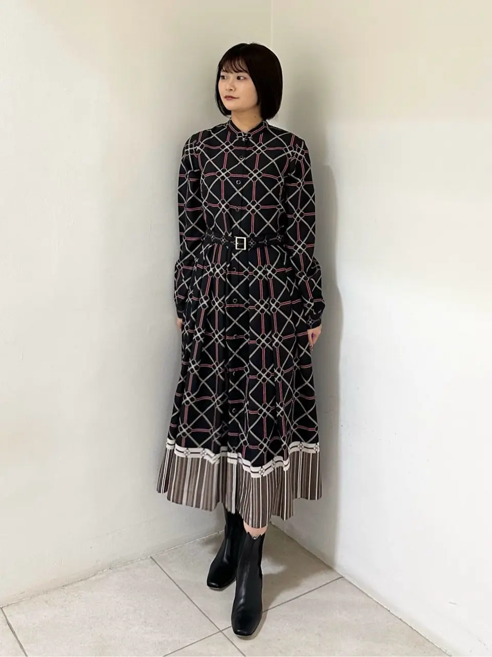 GRACE CONTINENTAL MORITA AI コーディネート画像