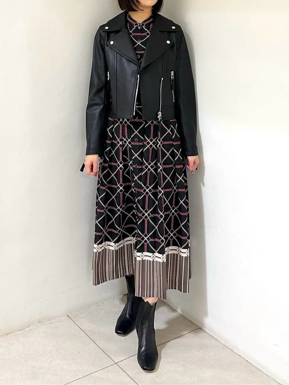 GRACE CONTINENTAL MORITA AI コーディネート画像