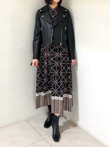 GRACE CONTINENTAL MORITA AI コーディネート画像