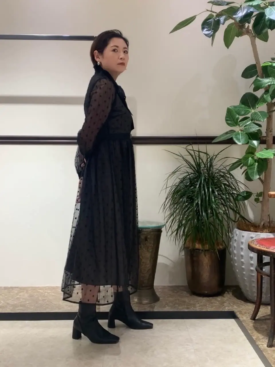 GRACE CONTINENTAL N.YURI コーディネート画像