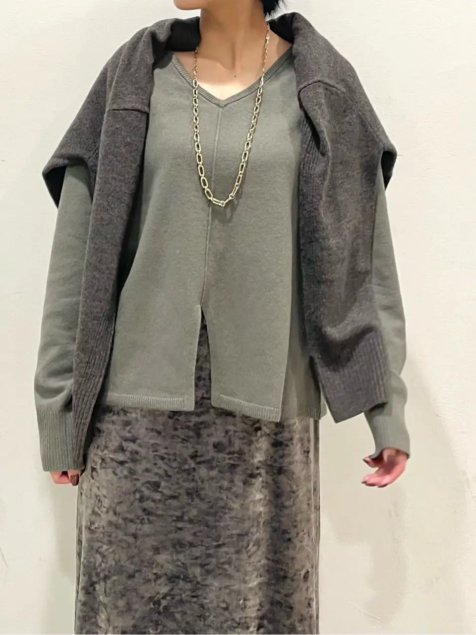 GRACE CONTINENTAL yoshi コーディネート画像