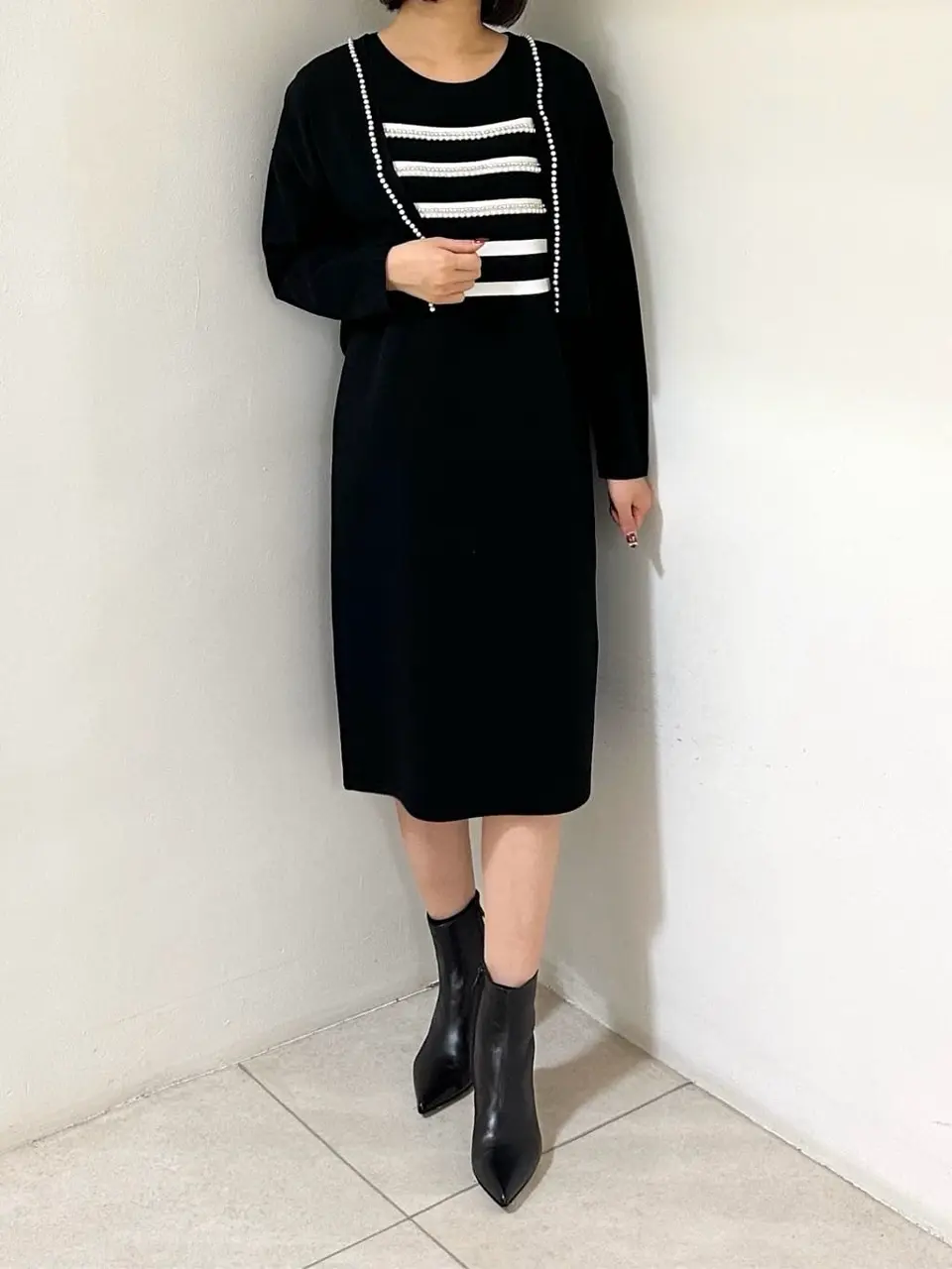 GRACE CONTINENTAL MORITA AI コーディネート画像