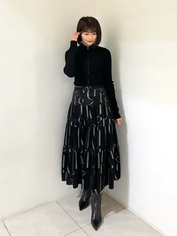 GRACE CONTINENTAL MORITA AI コーディネート画像