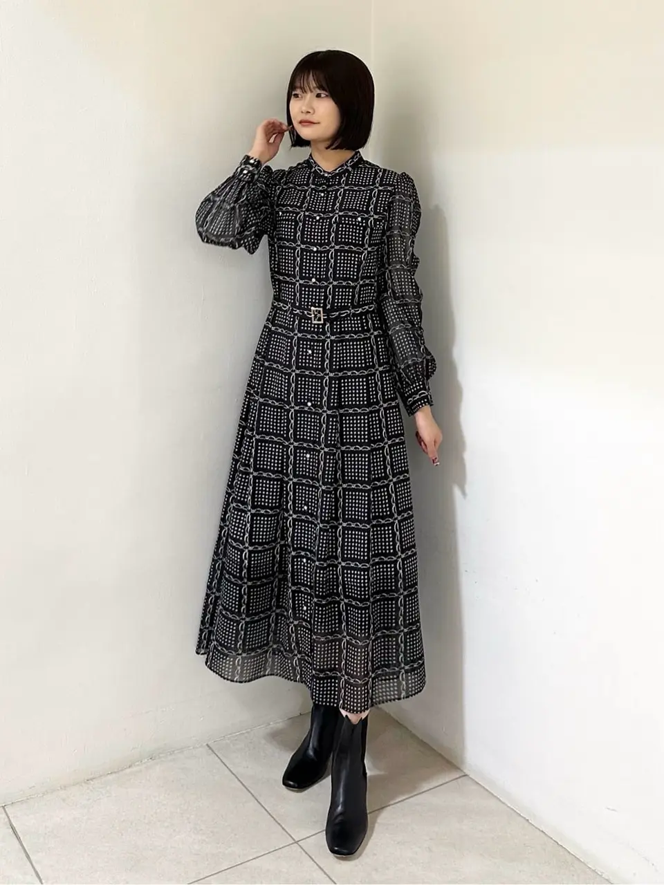 GRACE CONTINENTAL MORITA AI コーディネート画像