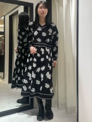 GRACE CONTINENTAL 端場　わかな コーディネート画像