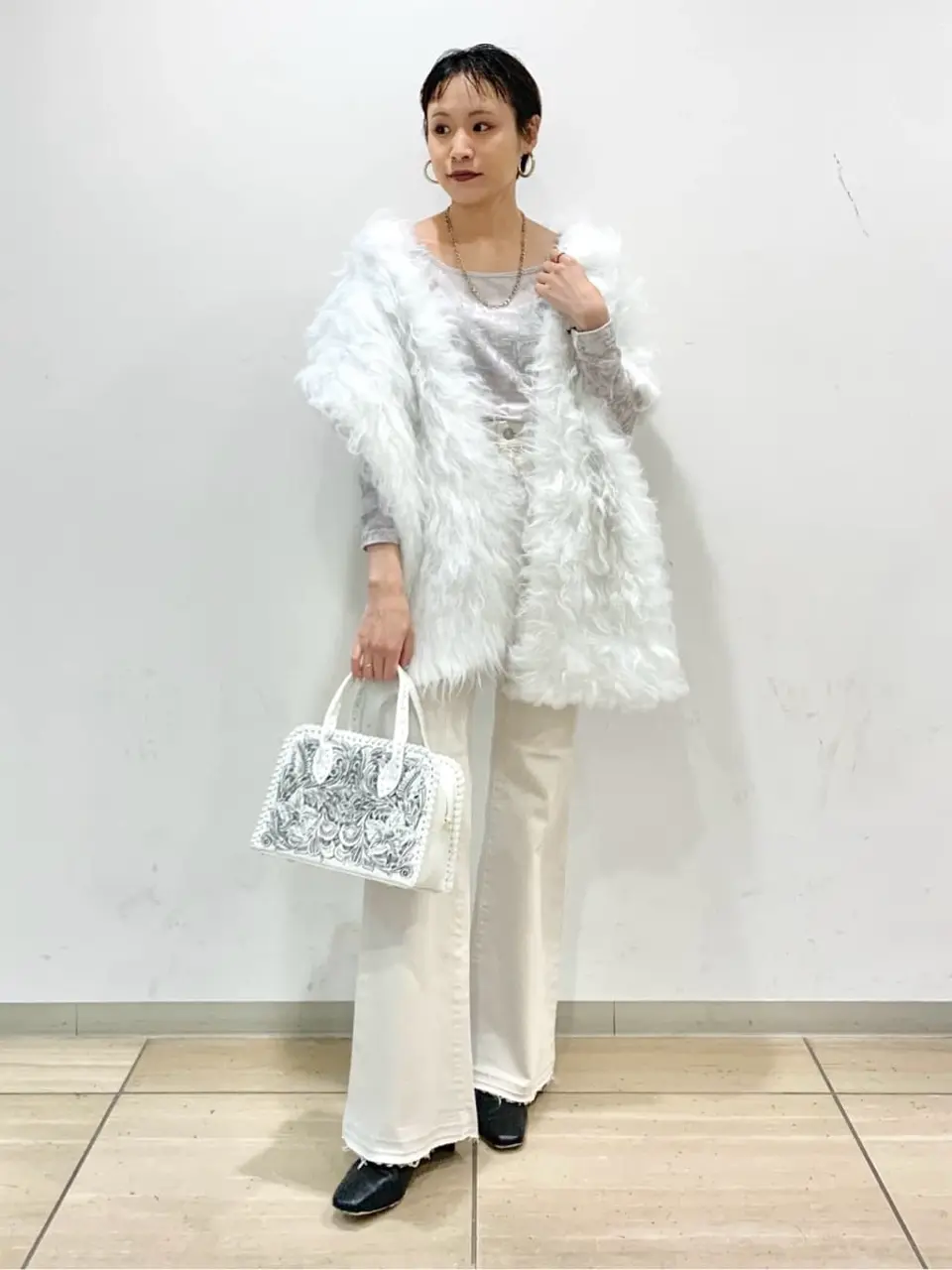 GRACE CONTINENTAL haruka iwasaki コーディネート画像