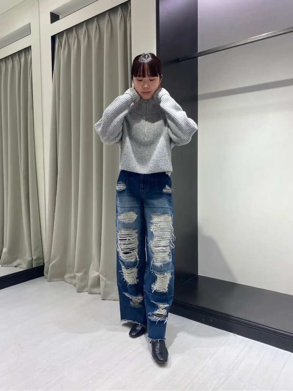 GRACE CONTINENTAL Abe コーディネート画像