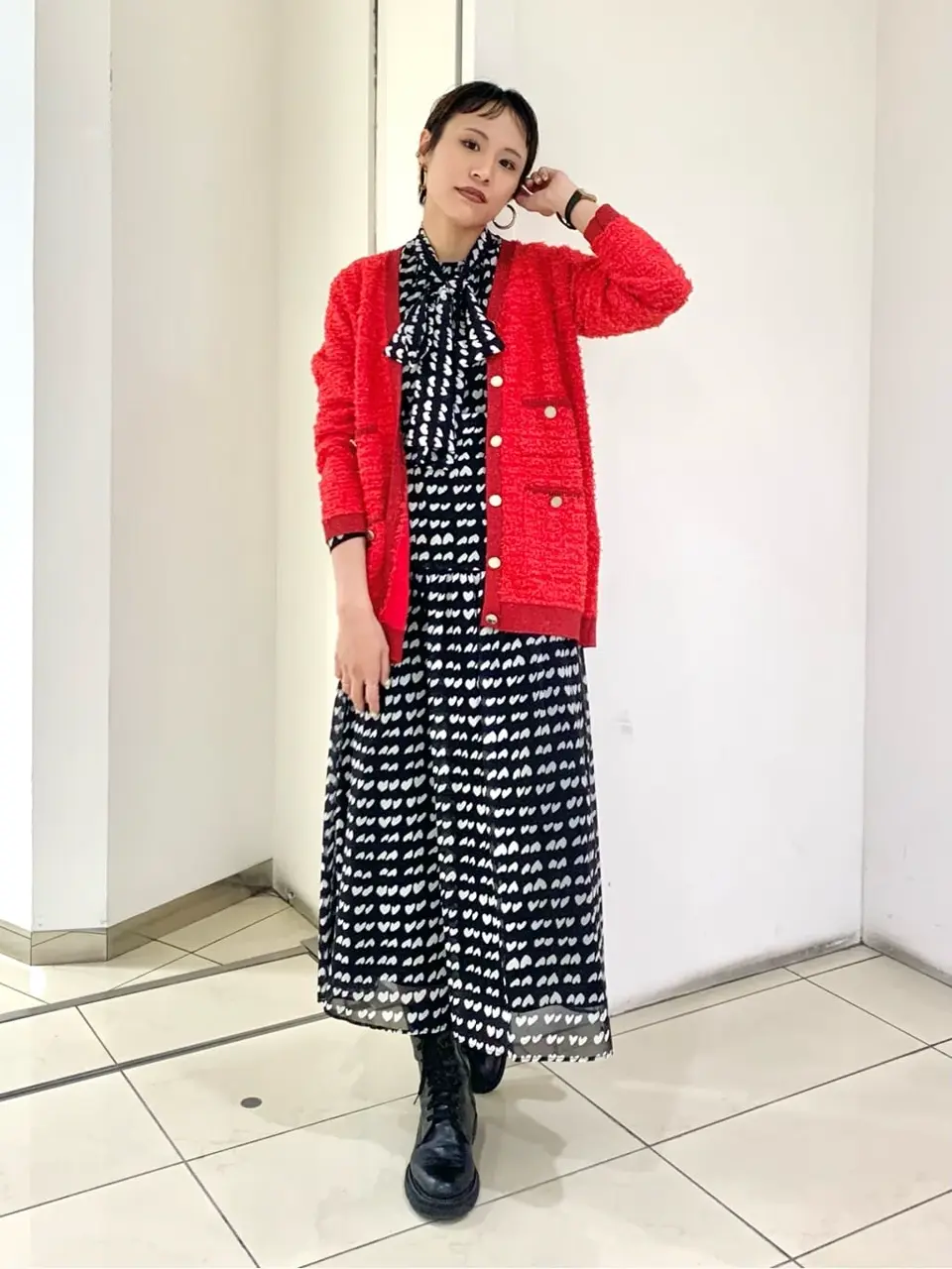 GRACE CONTINENTAL haruka iwasaki コーディネート画像