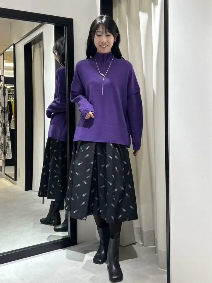 GRACE CONTINENTAL 端場　わかな コーディネート画像