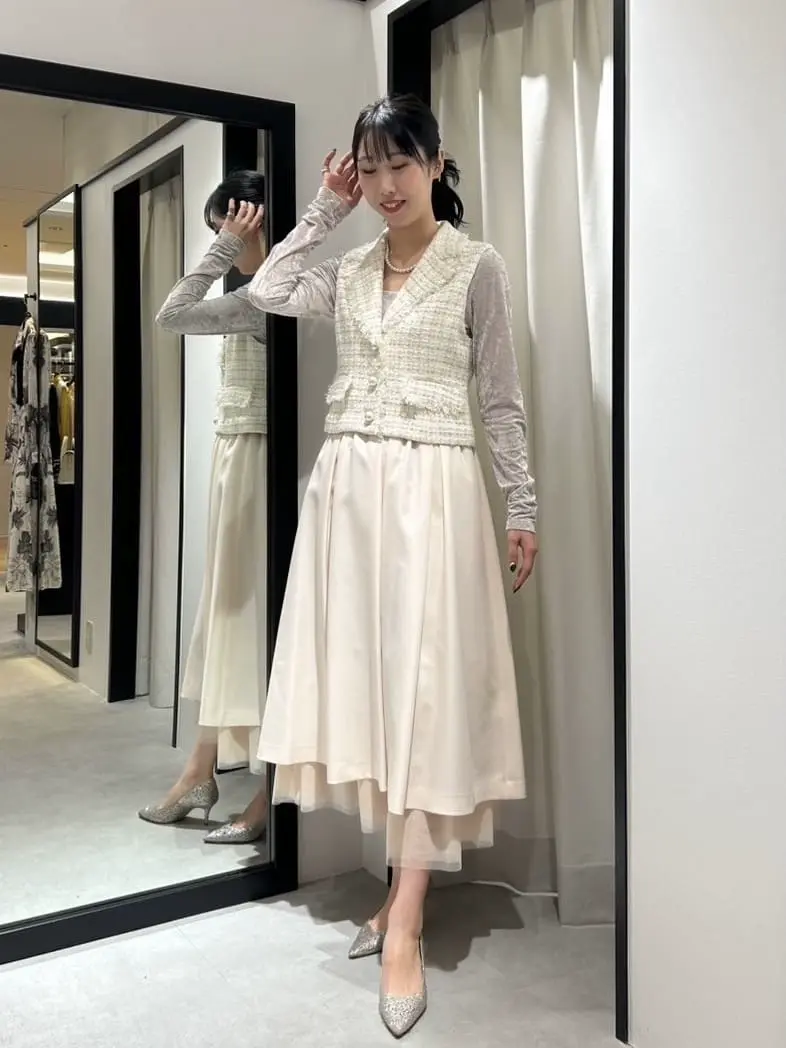 GRACE CONTINENTAL 端場　わかな コーディネート画像