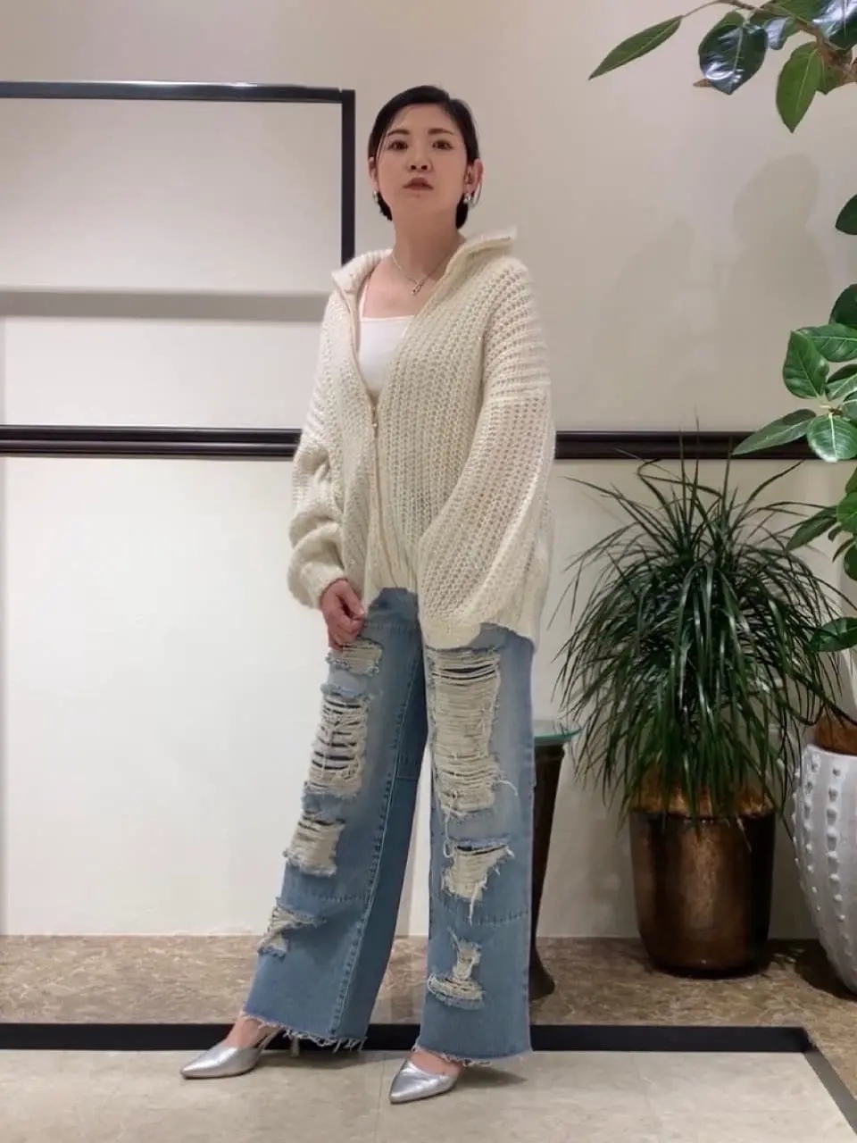 GRACE CONTINENTAL N.YURI コーディネート画像