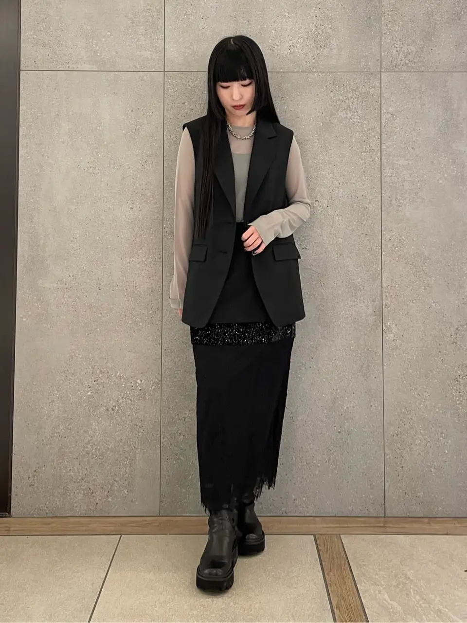 GRACE CONTINENTAL 清水　杏梨 コーディネート画像