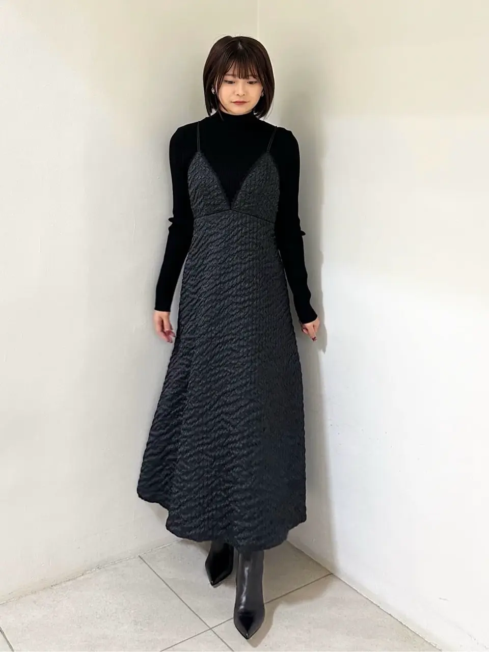 GRACE CONTINENTAL MORITA AI コーディネート画像