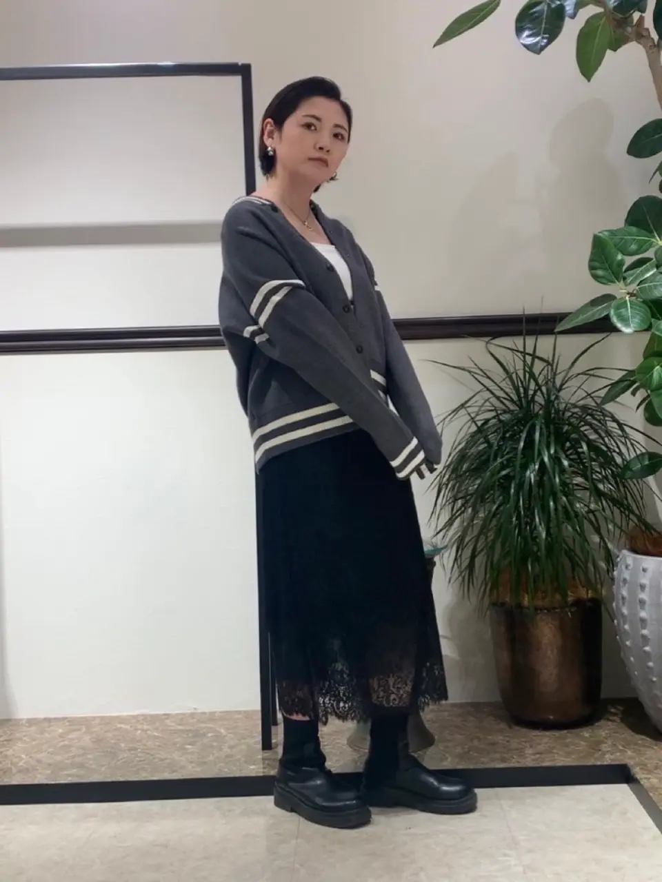 GRACE CONTINENTAL N.YURI コーディネート画像