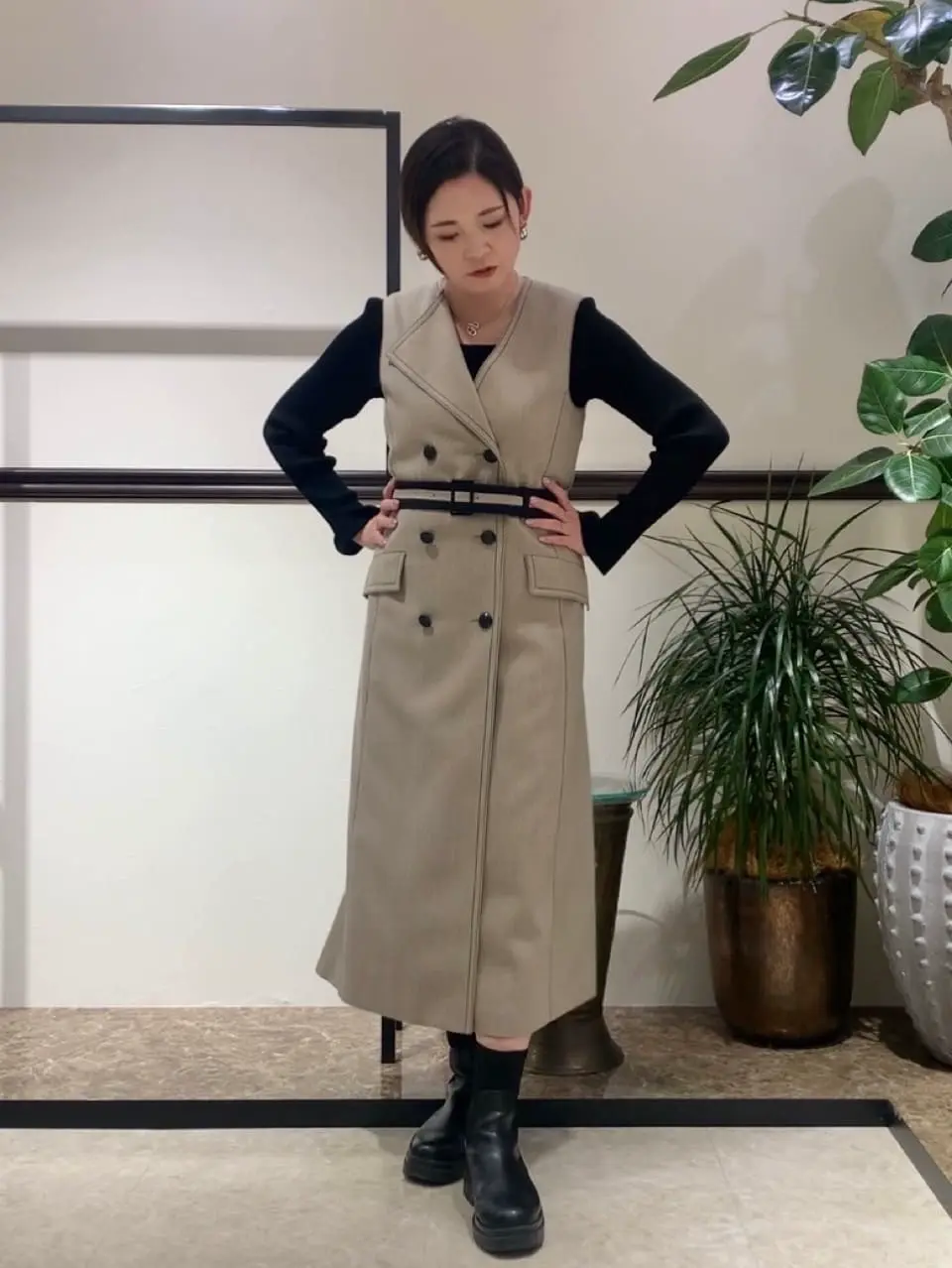 GRACE CONTINENTAL N.YURI コーディネート画像