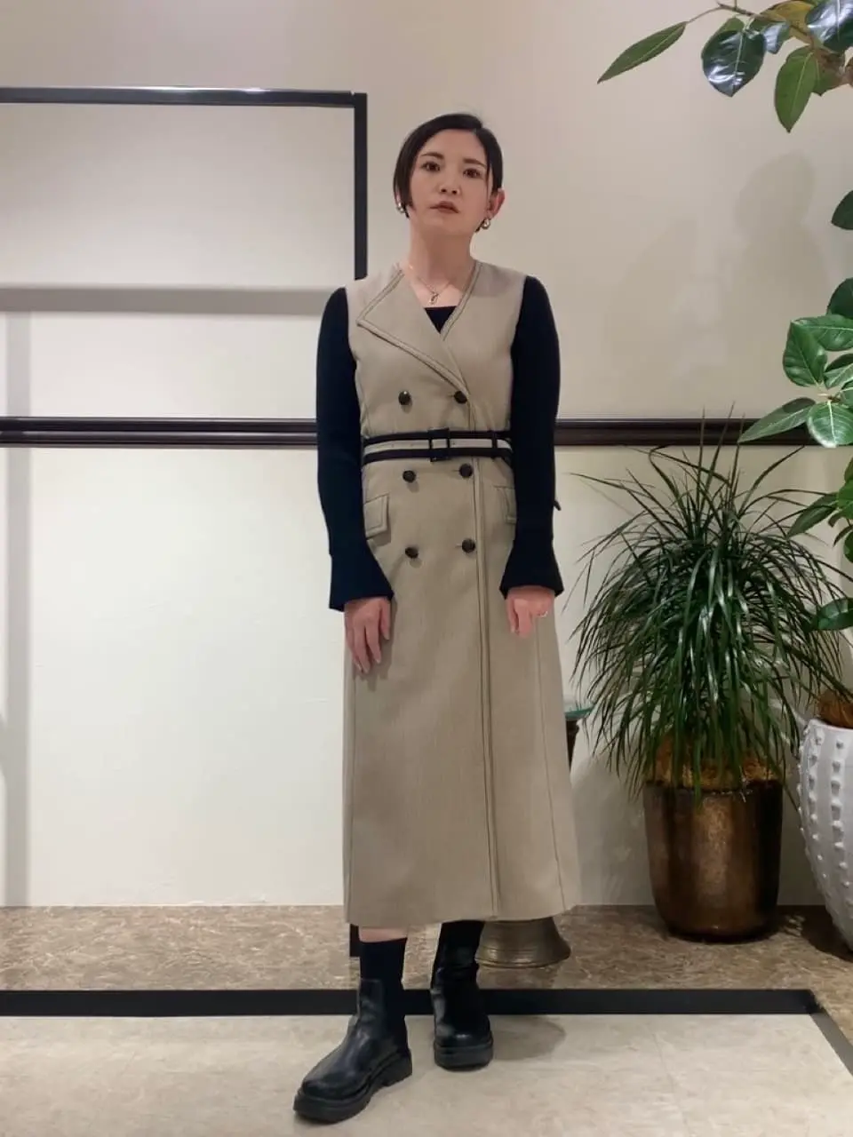 GRACE CONTINENTAL N.YURI コーディネート画像