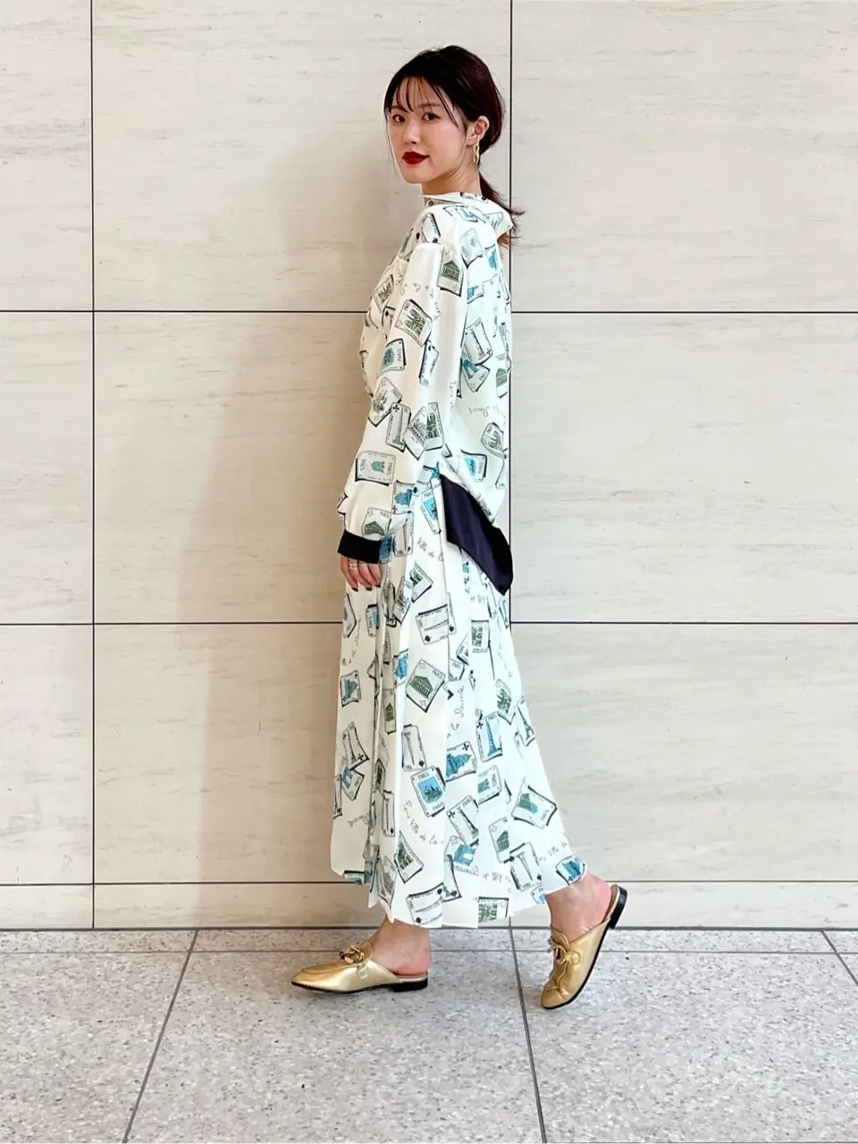 GRACE CONTINENTAL A.Kameyama コーディネート画像