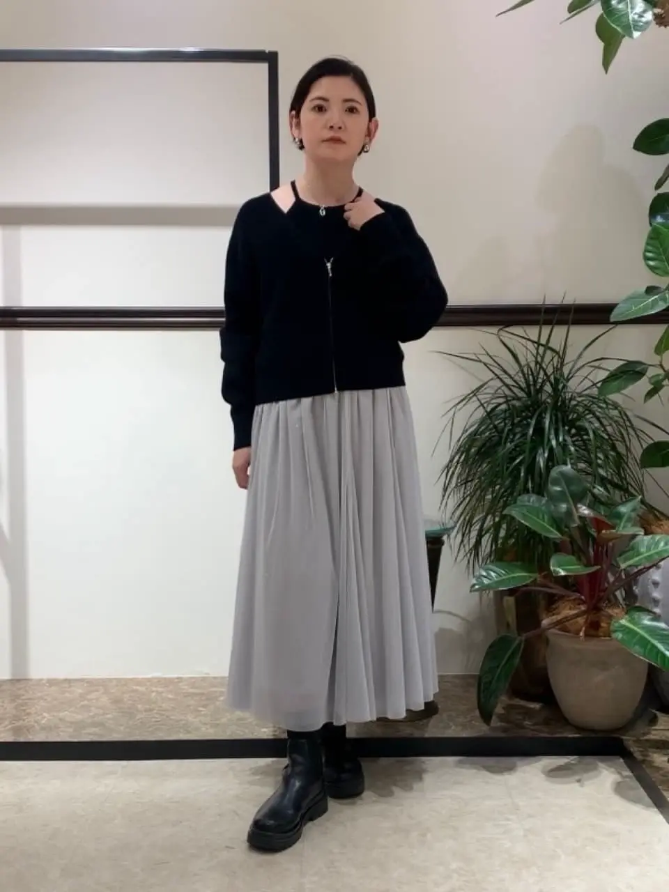 GRACE CONTINENTAL N.YURI コーディネート画像