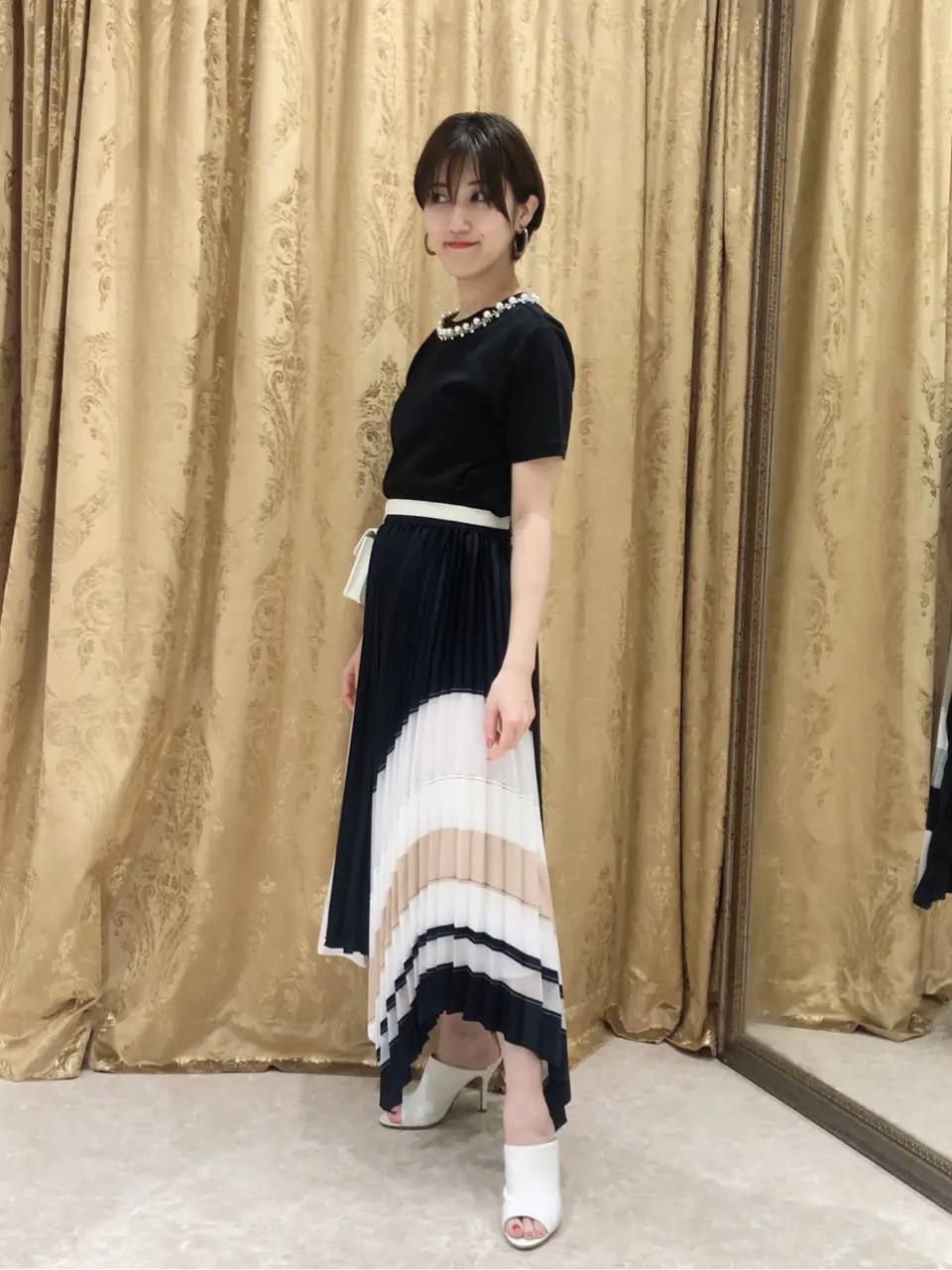 GRACE CONTINENTAL A.FUKUDA コーディネート画像