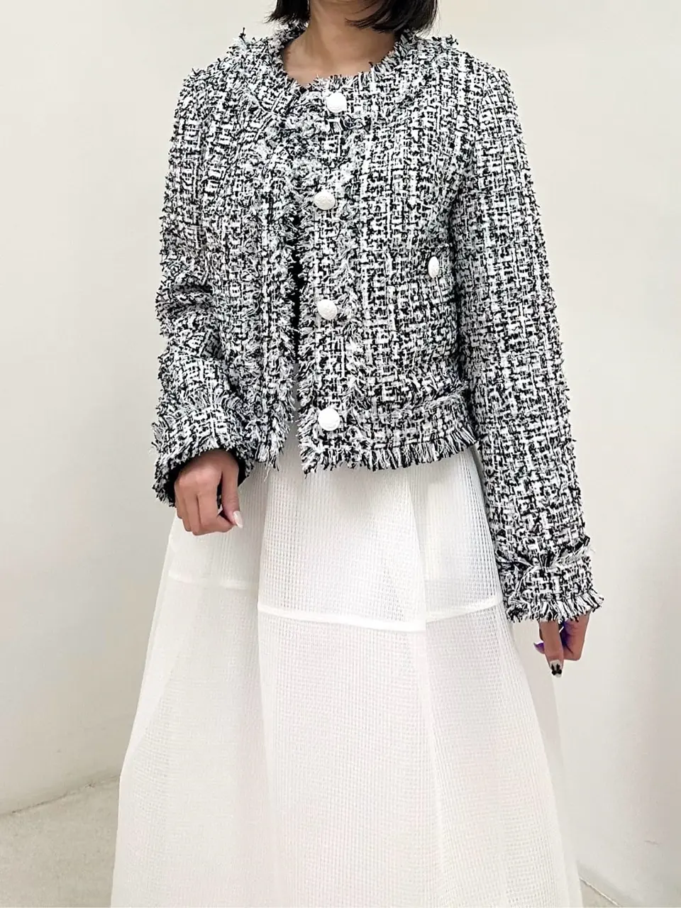 GRACE CONTINENTAL MORITA AI コーディネート画像