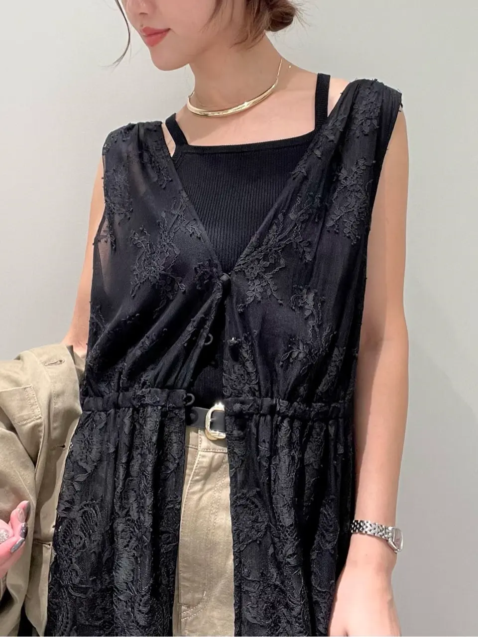 GRACE CONTINENTAL A.Kameyama コーディネート画像