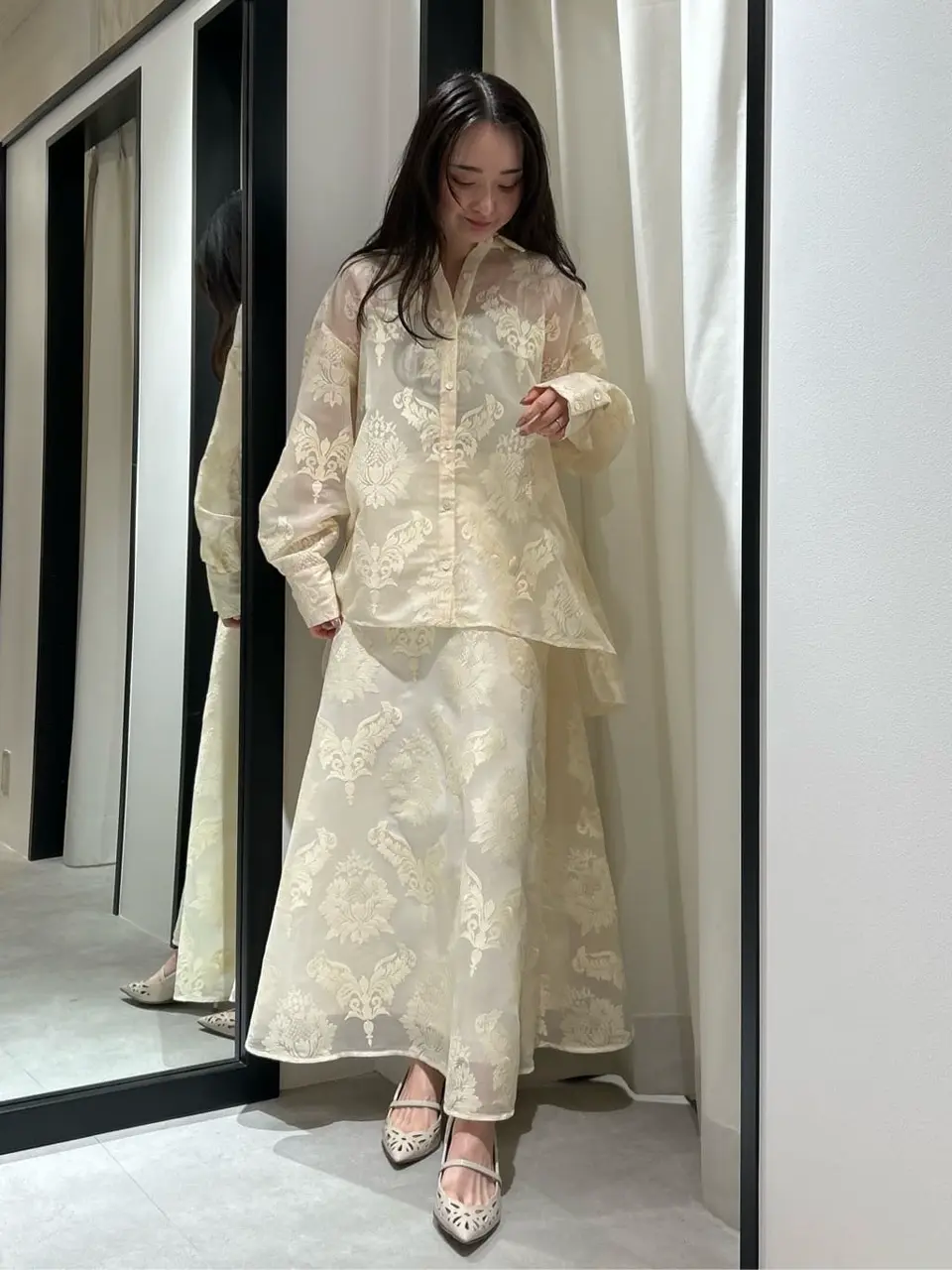 GRACE CONTINENTAL Nakatsu.m コーディネート画像