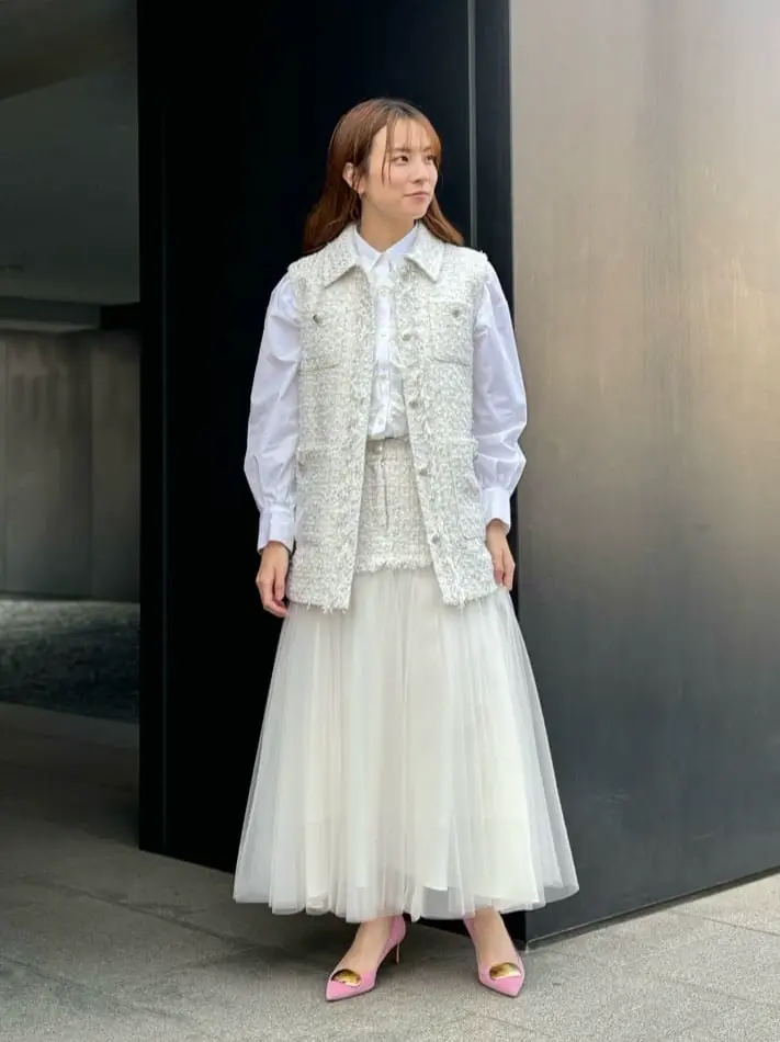 GRACE CONTINENTAL Hikaru Okada コーディネート画像