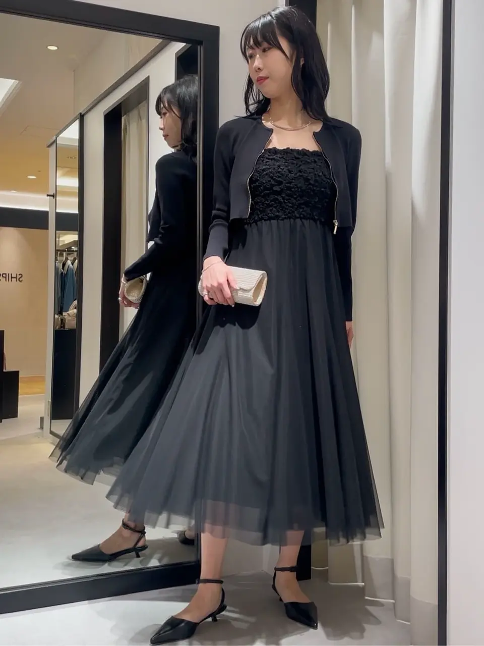 GRACE CONTINENTAL 端場　わかな コーディネート画像