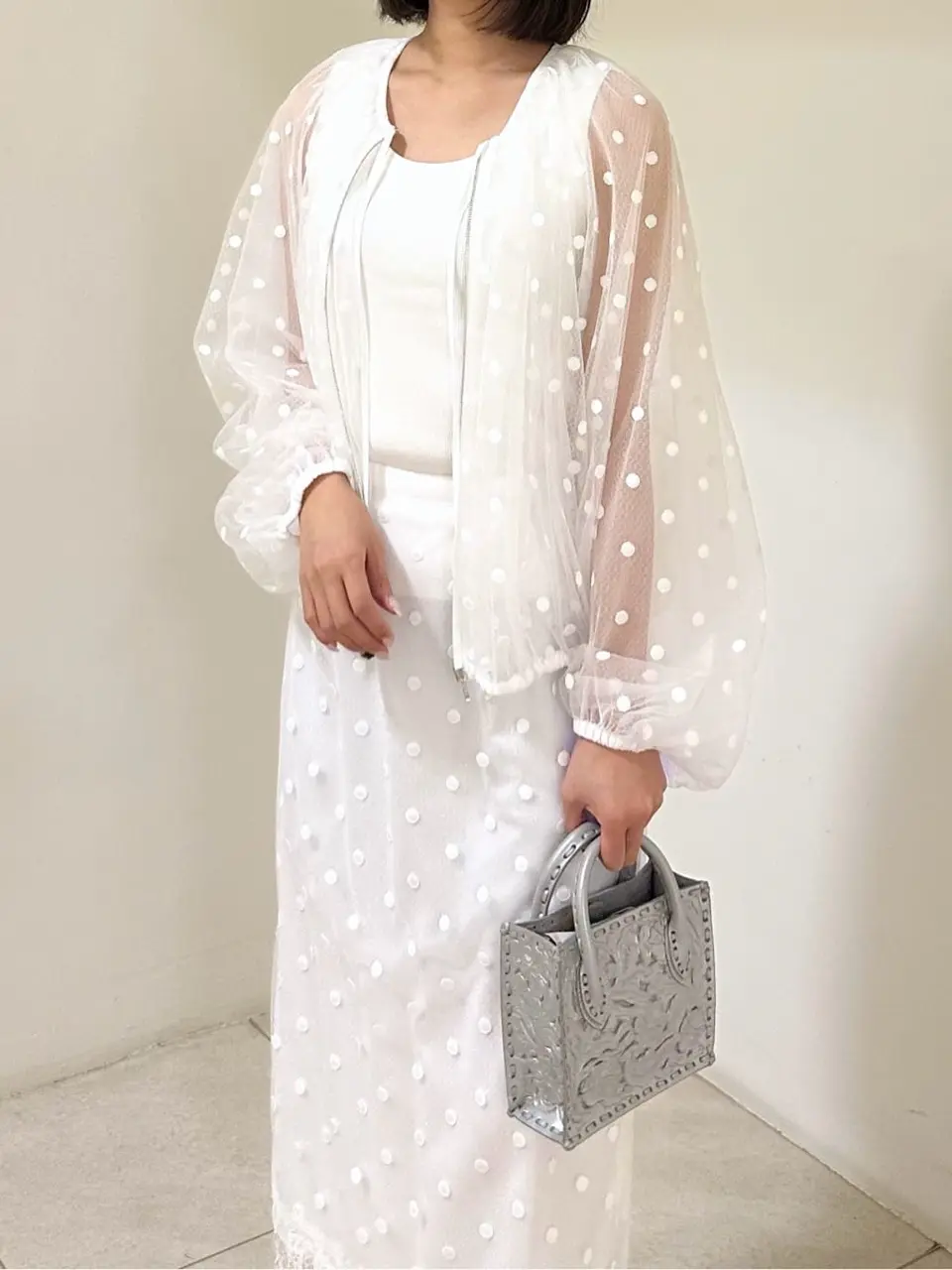 GRACE CONTINENTAL MORITA AI コーディネート画像