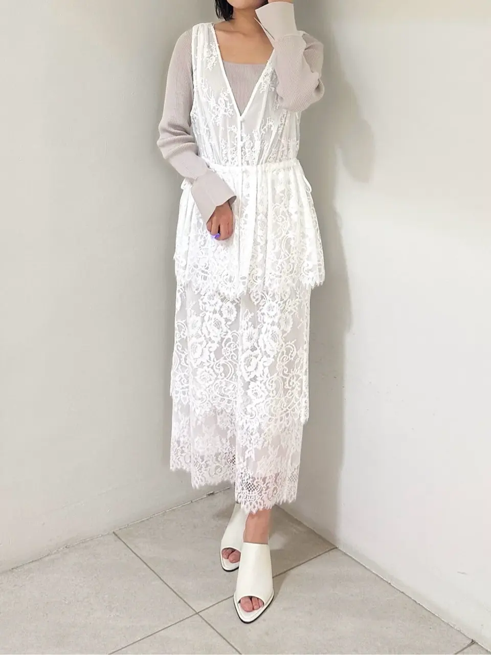 GRACE CONTINENTAL MORITA AI コーディネート画像