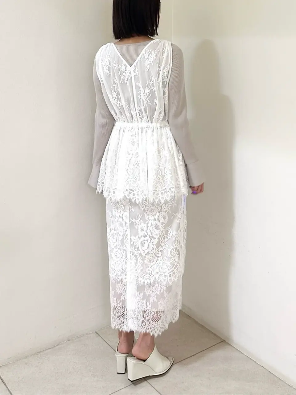 GRACE CONTINENTAL MORITA AI コーディネート画像