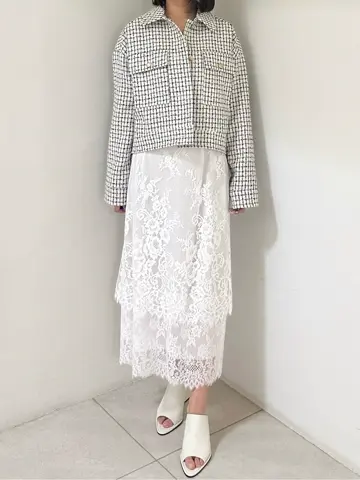 GRACE CONTINENTAL MORITA AI コーディネート画像