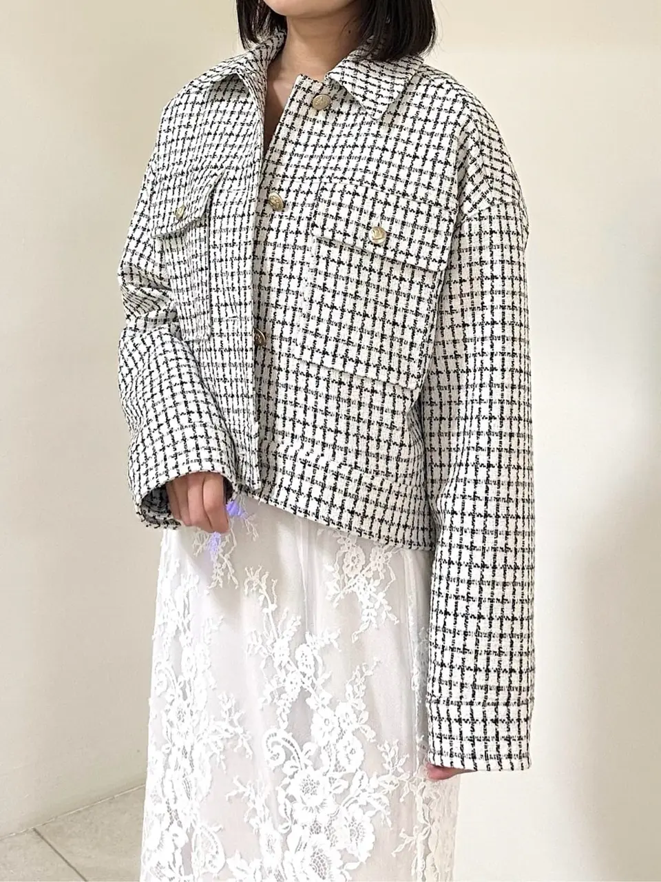 GRACE CONTINENTAL MORITA AI コーディネート画像