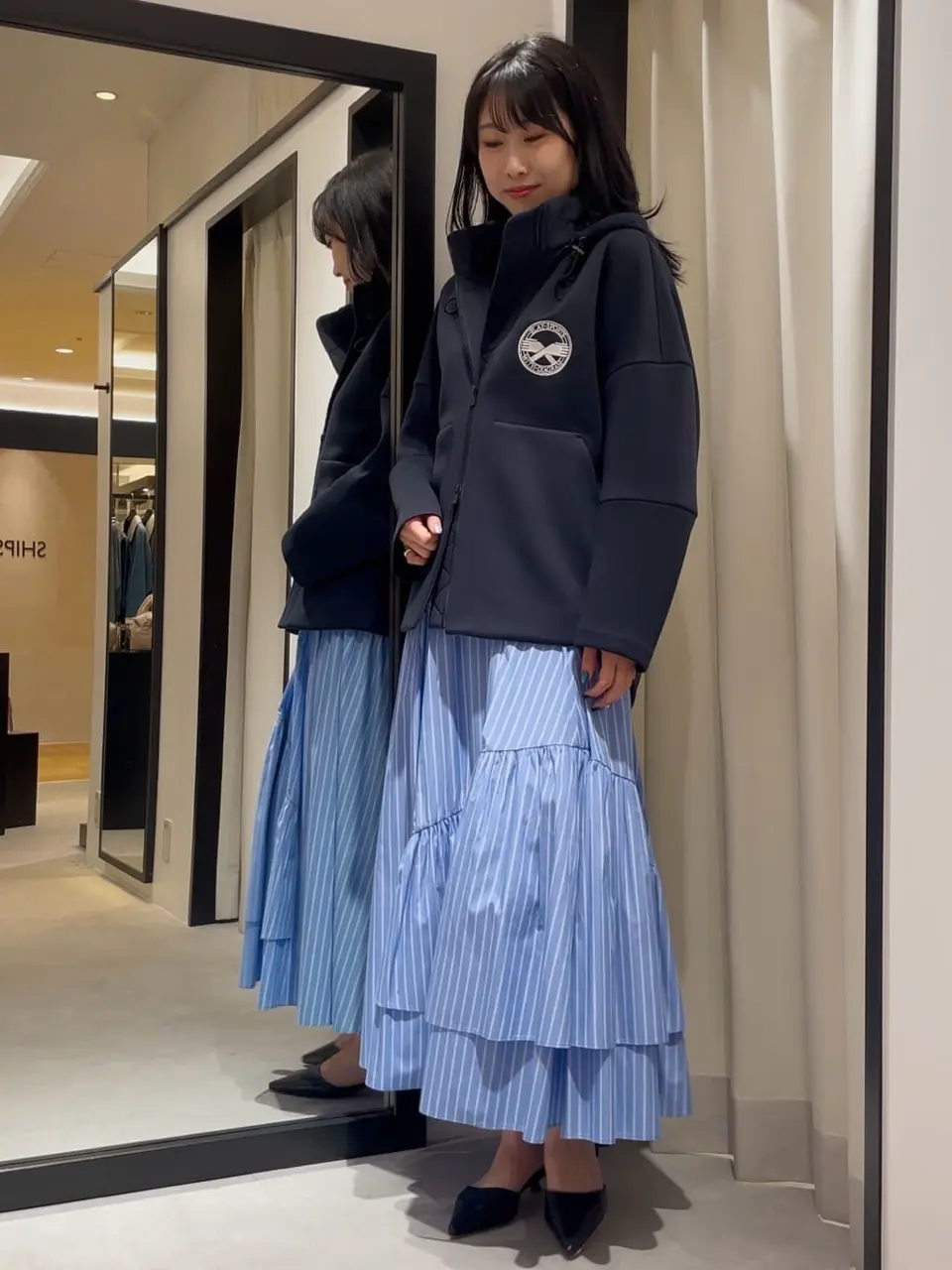 GRACE CONTINENTAL 端場　わかな コーディネート画像