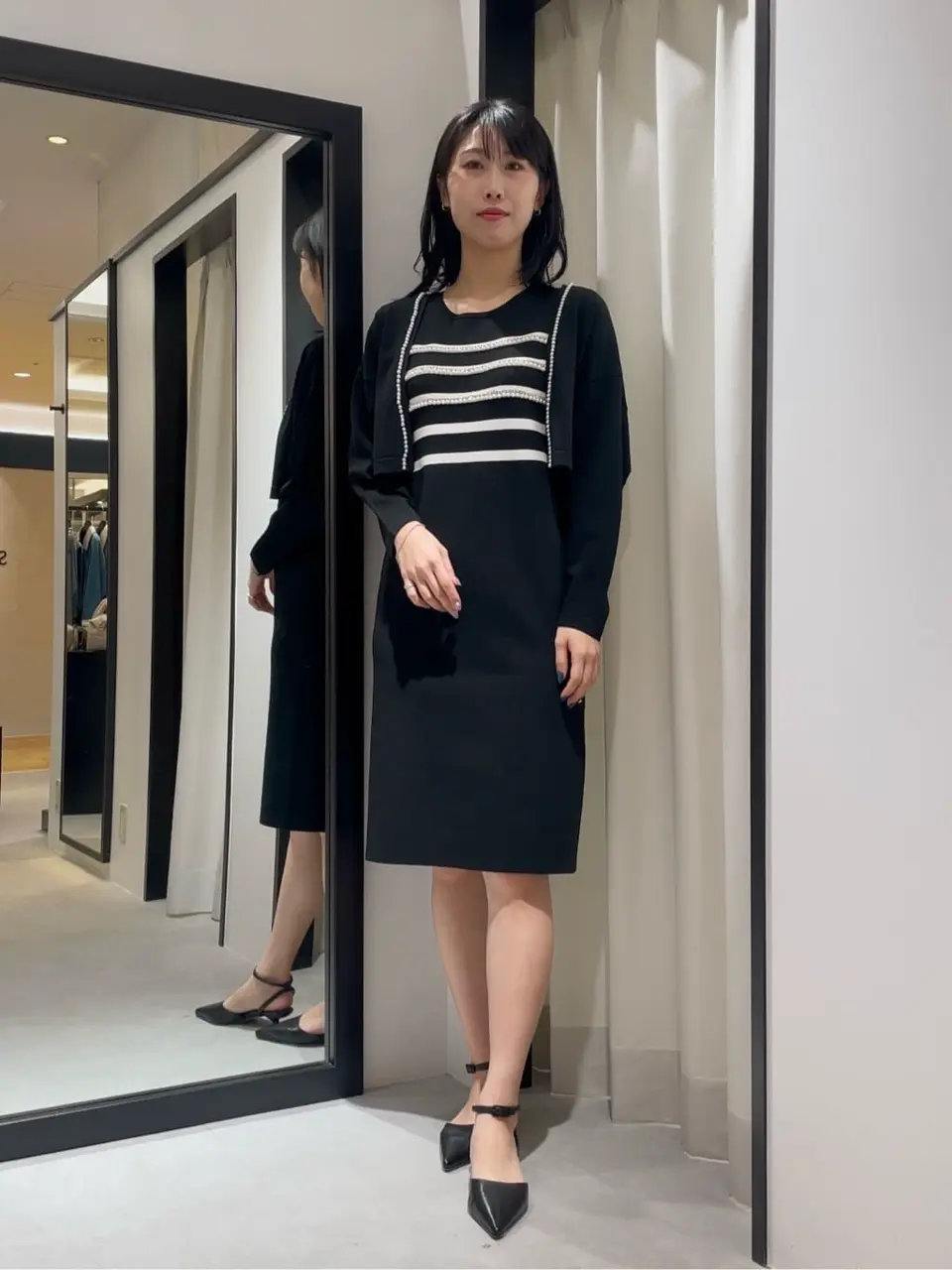 GRACE CONTINENTAL 端場　わかな コーディネート画像