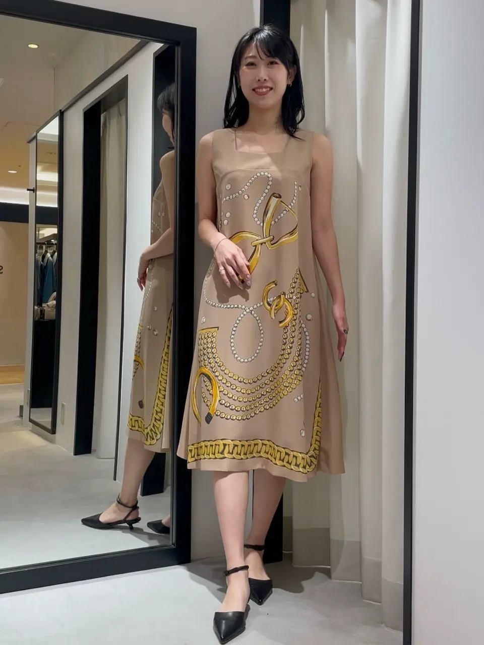 GRACE CONTINENTAL 端場　わかな コーディネート画像