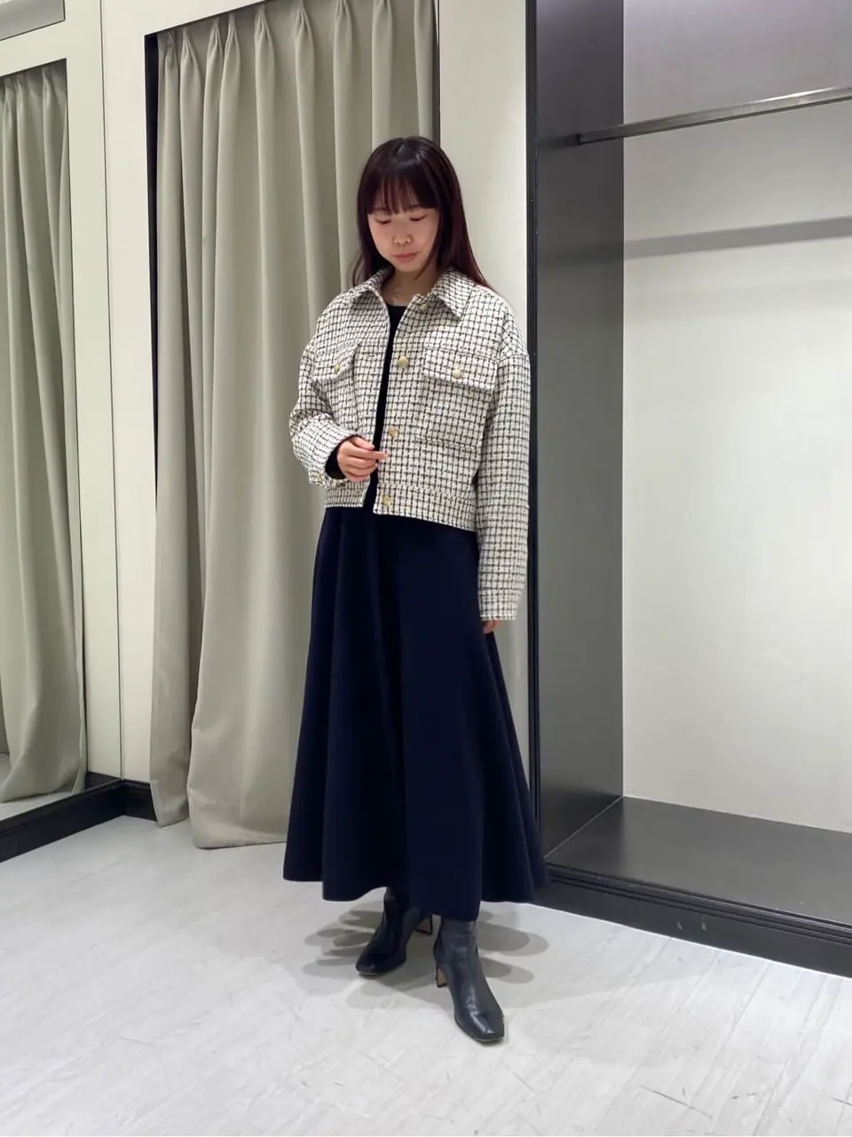 GRACE CONTINENTAL Abe コーディネート画像