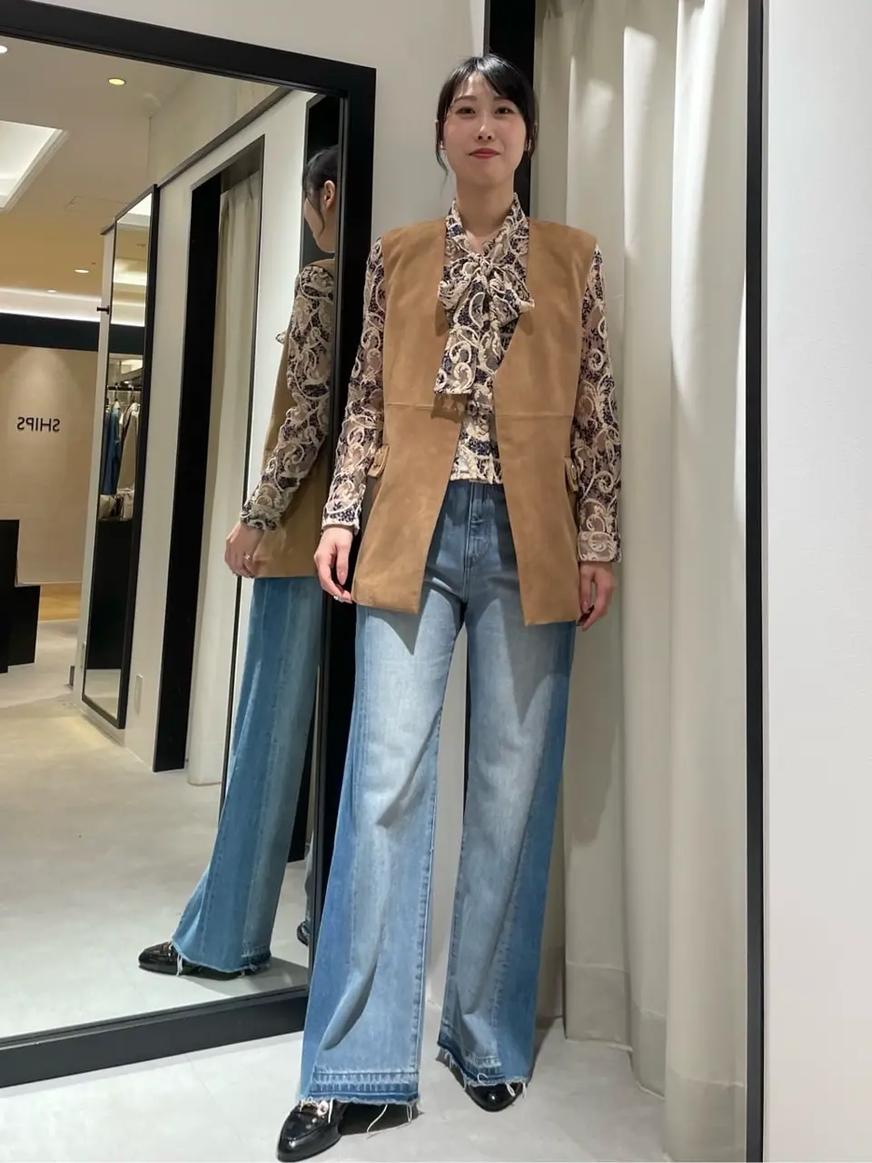 GRACE CONTINENTAL 端場　わかな コーディネート画像