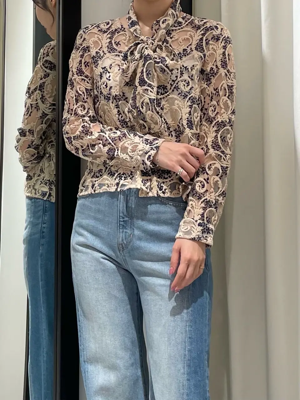 GRACE CONTINENTAL 端場　わかな コーディネート画像