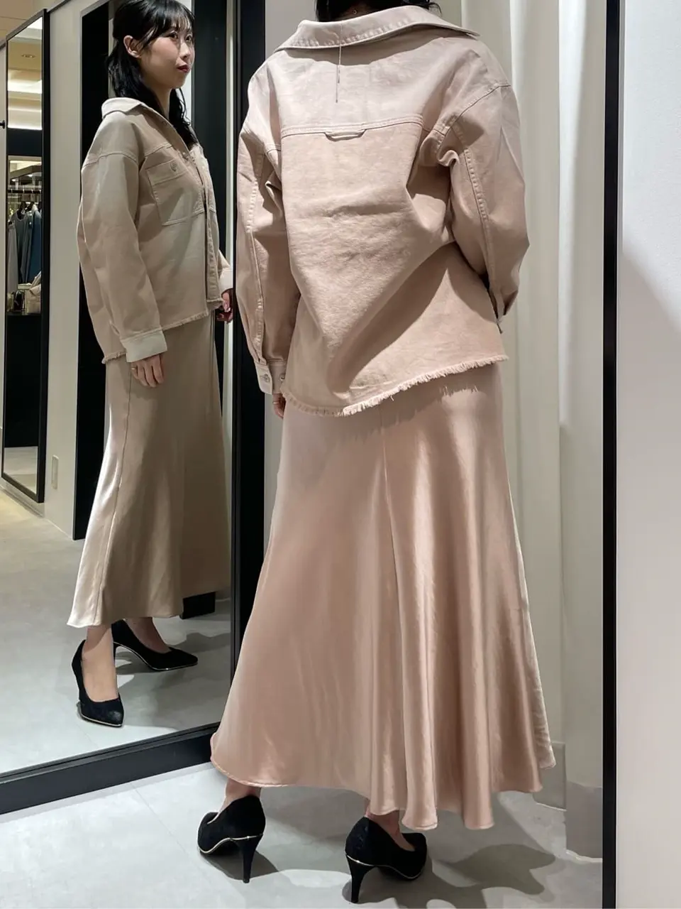 GRACE CONTINENTAL 端場　わかな コーディネート画像