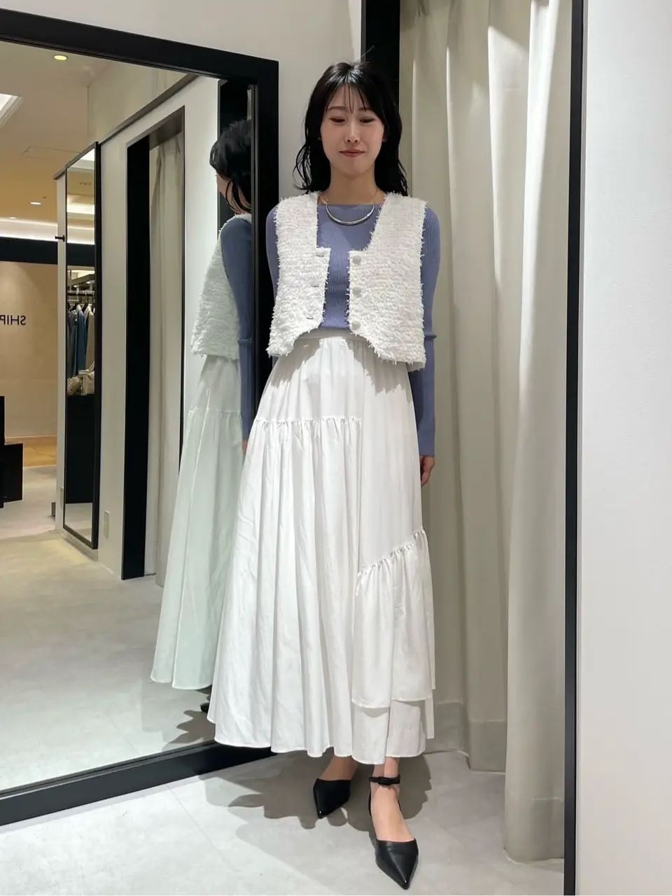 GRACE CONTINENTAL 端場　わかな コーディネート画像