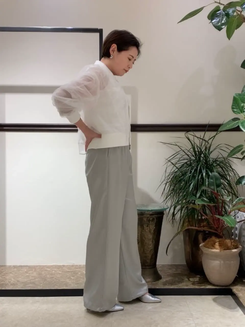 GRACE CONTINENTAL N.YURI コーディネート画像