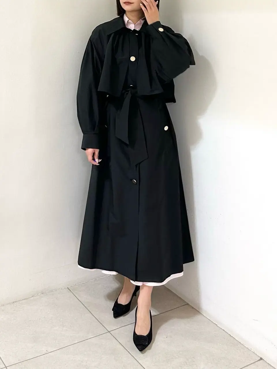 GRACE CONTINENTAL MORITA AI コーディネート画像